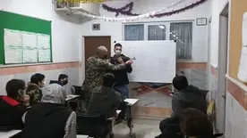 مدرسه فنی حرفه ای بهان تکنیک، آموزش  عملی درس آمادگی دفاعی ،هنرستان بهان منطقه5